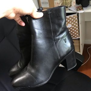 Frye Black Ankle Boots
